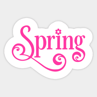 Spring Sticker